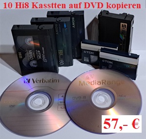 Hi8 digitalisieren auf DVD