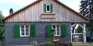 Ein beliebter Treffpunkt für Wanderer ist die Wanderhütte Herrgottswinkel bei Wallenfels.