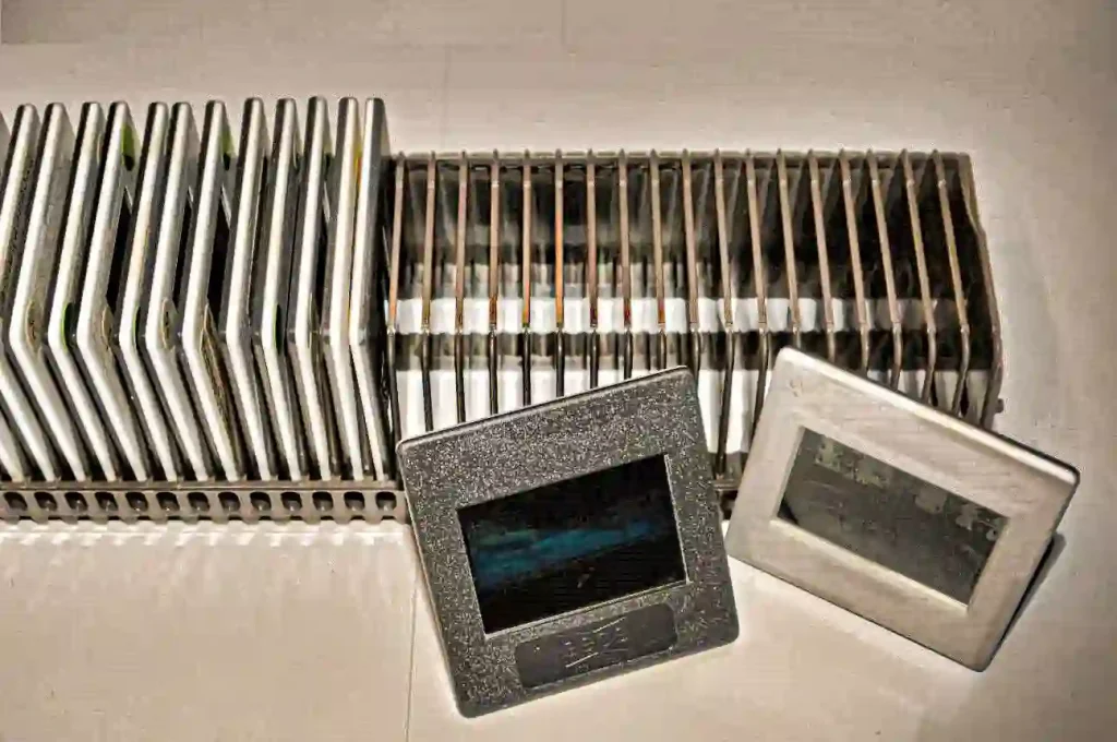 Dias digitalisieren mit ICE-Technologie zur Staub- und Kratzerentfernung.