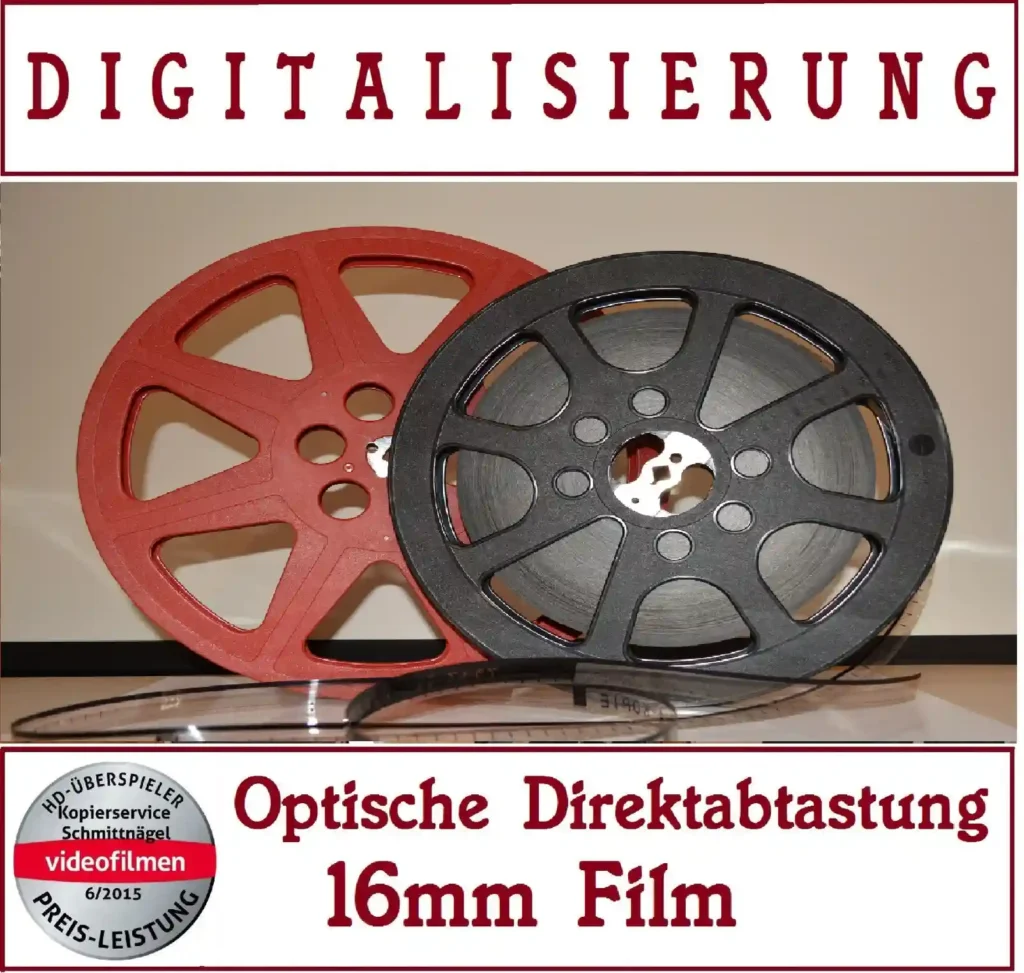 16 mm Film digitalisieren auf DVD oder als MP4